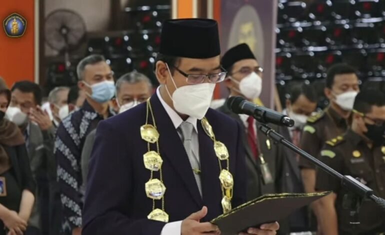 Rektor UB Periode 2022-2027 Resmi Dilantik