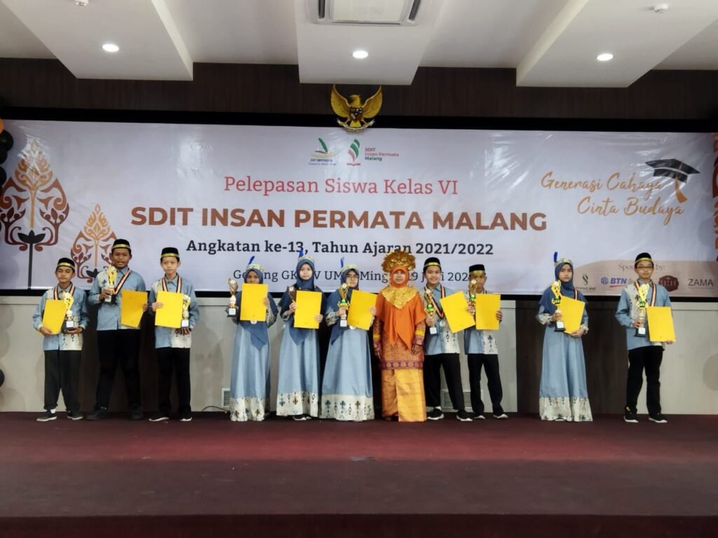 Upacara Pelepasan Peserta Didik SDIT Insan Permata Malang.