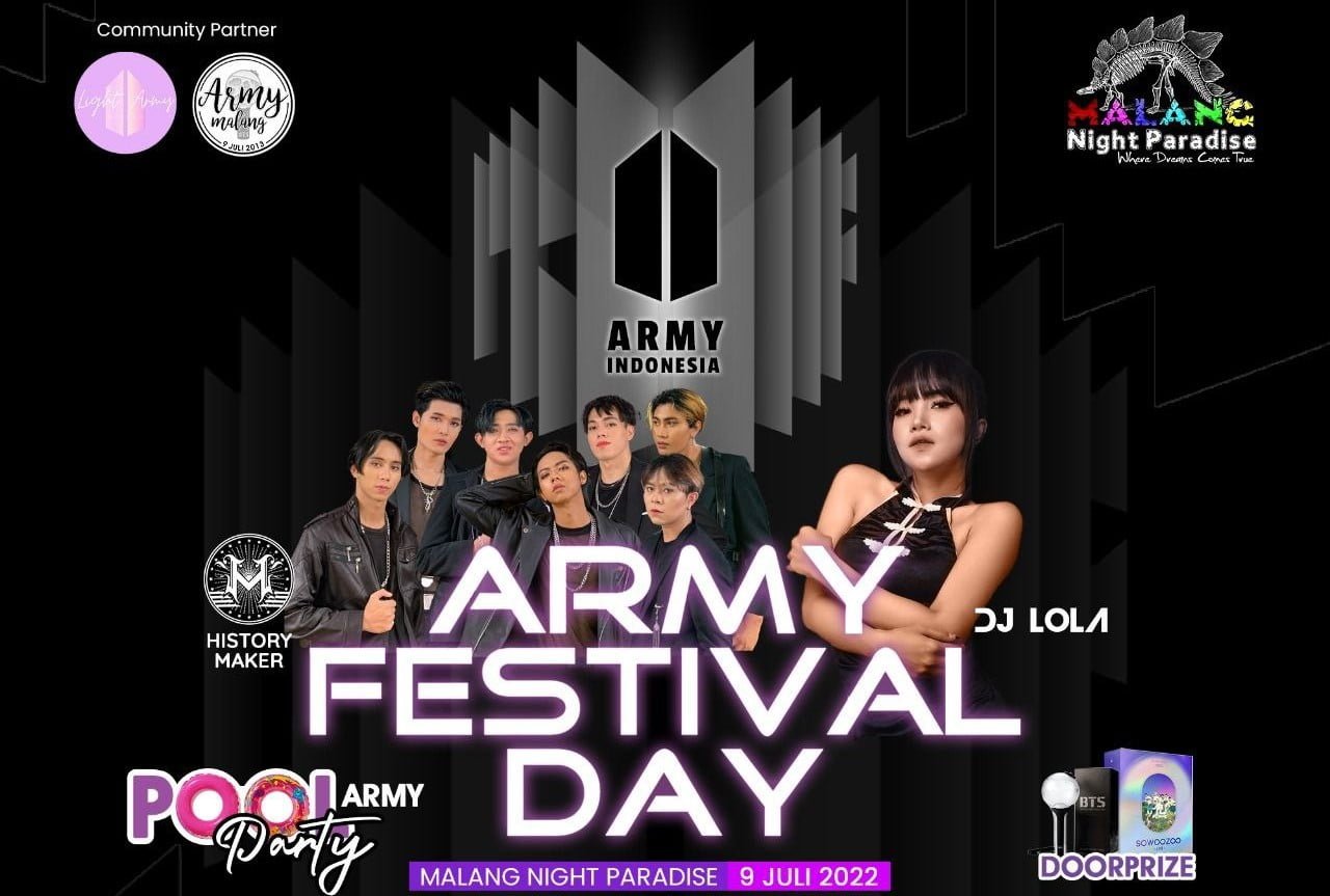 ARMY BTS Malang Rayakan Ulang Tahun ke-9, Yuk Simak Keseruannya