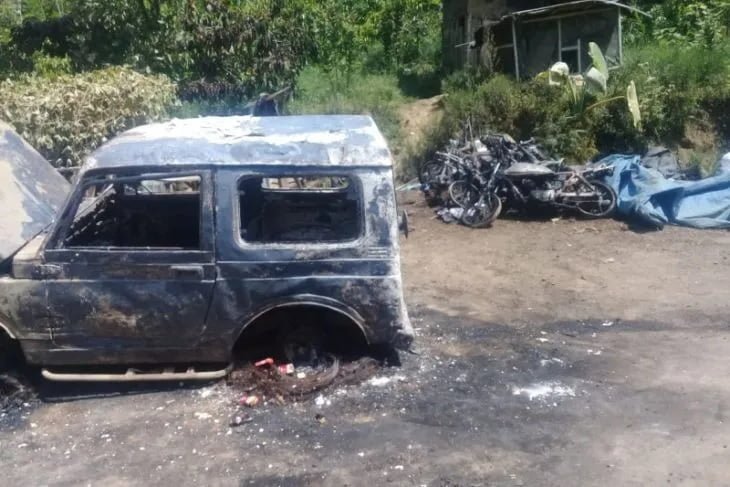 Teror Pembakaran Terjadi Lagi di Desa Mulyorejo Jember, Suasana Mencekam