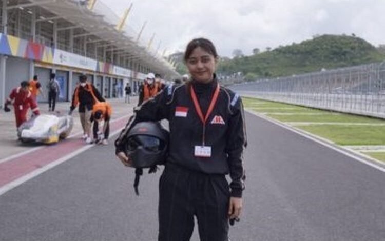 Natalia, Satu-satunya Wanita di Shell Eco Marathon Mandalika