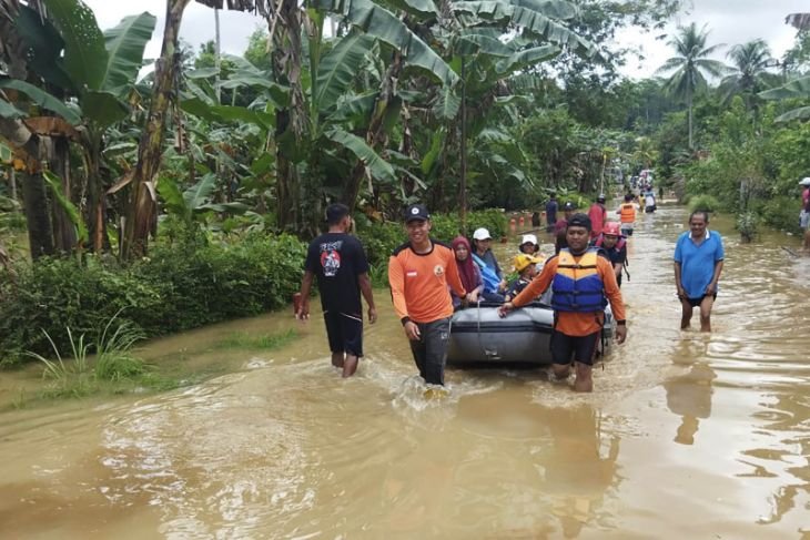 533 Rumah Terendam Banjir di Desa Sitiarjo, Kabupaten Malang