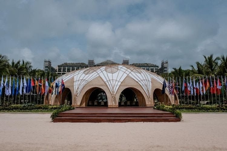 Bamboo Dome, Tempat Makan Siang Para Tamu KTT G20
