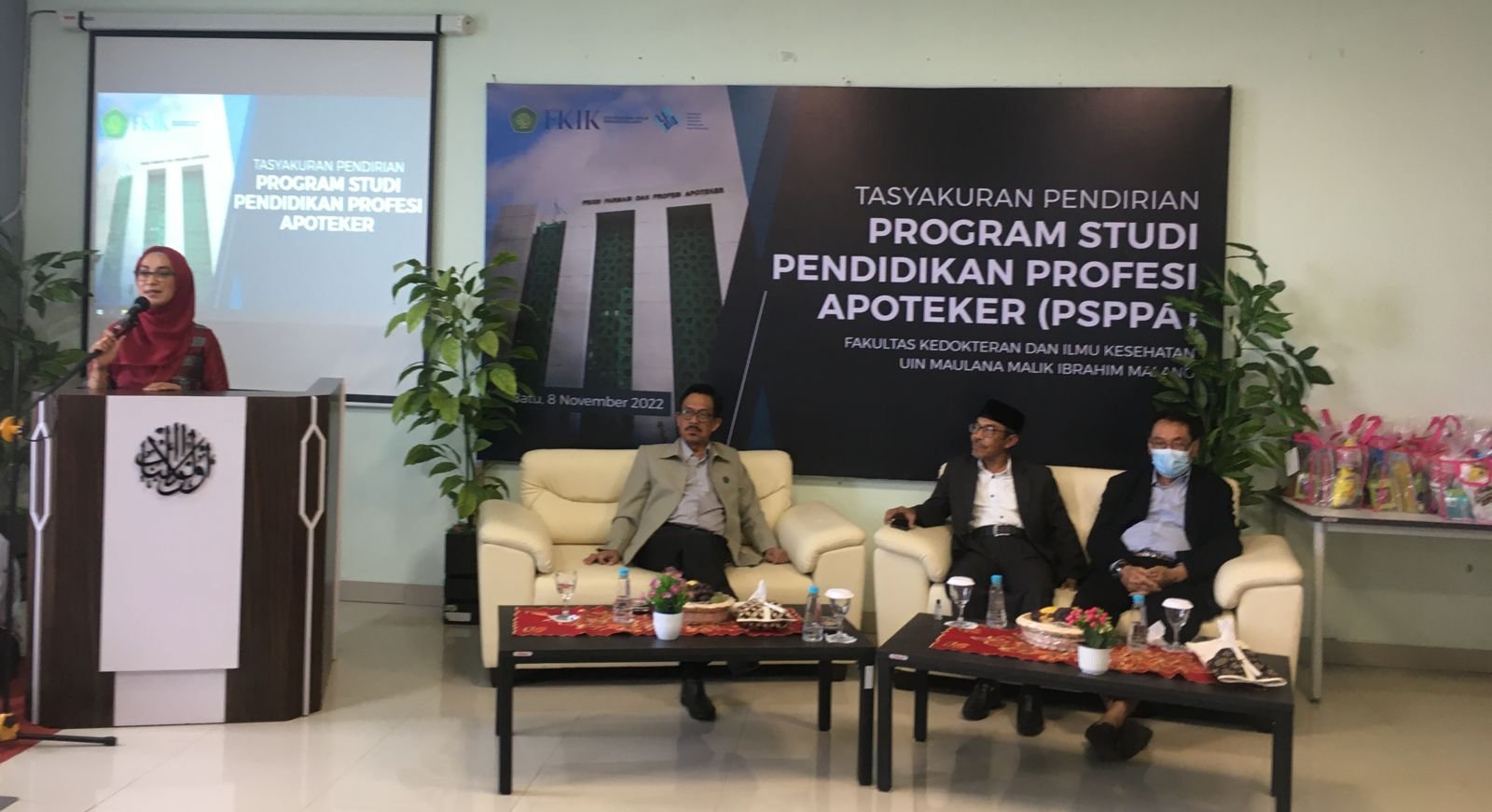 FKIK UIN Malang Resmikan Pendirian Prodi Pendidikan Profesi Apoteker