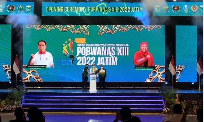 Menpora Zainudin Amali Buka Porwanas XIII Jatim di Malang