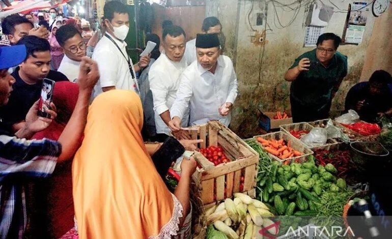 Mendag Zulkifli Hasan Sidak Pasar di Ponorogo, Pantau Harga Kebutuhan Pokok