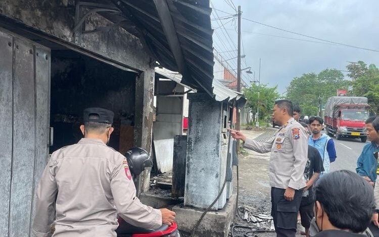 Pom Mini di Malang Terbakar, Ini Nasib Pemiliknya!