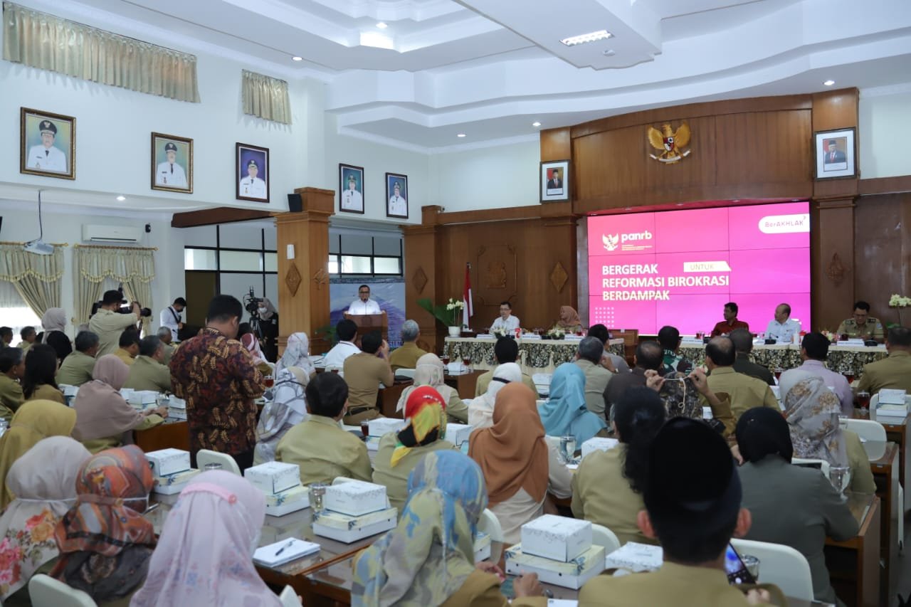Menteri PANRB Tekankan Dampak Reformasi Birokrasi Pada ASN Sleman