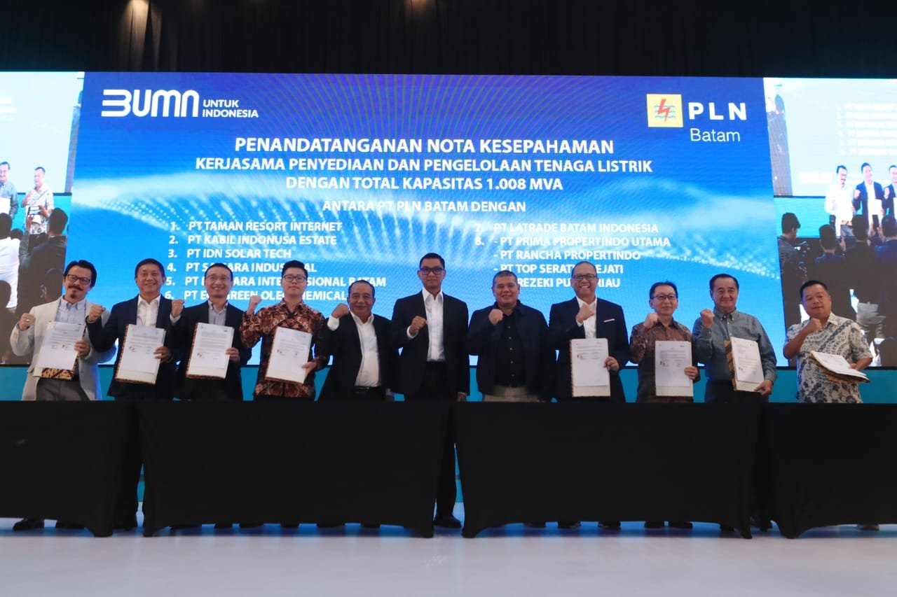 PLN Siap Penuhi 1.008 MVA di Batam