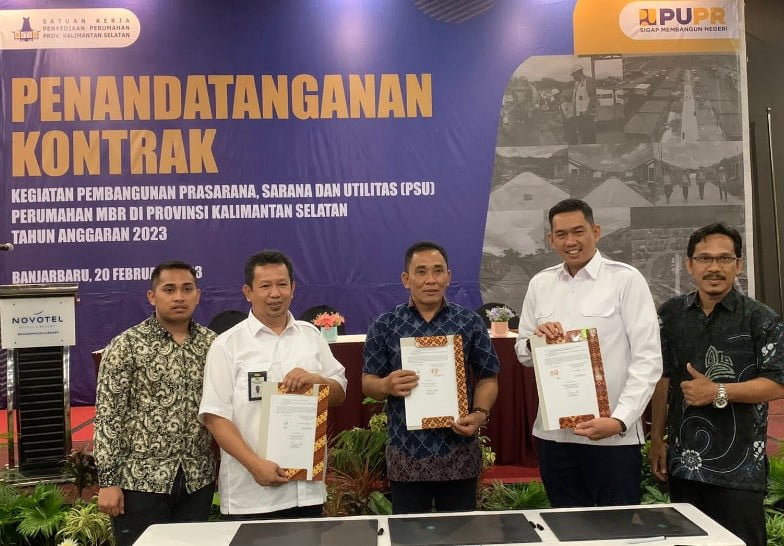 Kementerian PUPR Ikut Subsidi 15 Perumahan di Kalsel