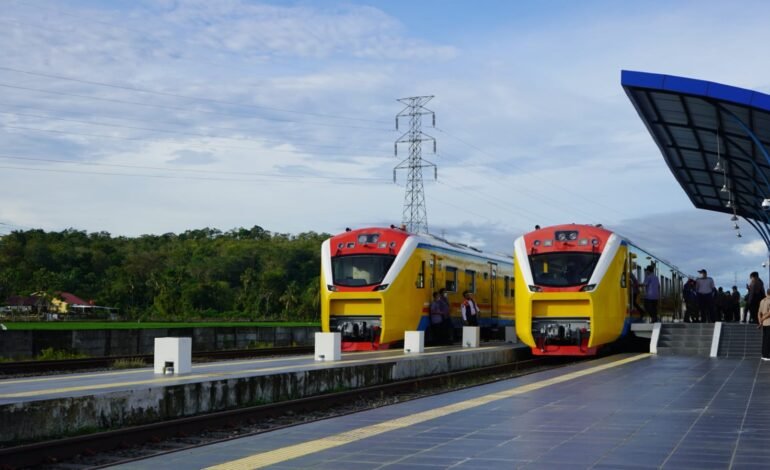 Siap-siap Sambut Kereta Api Makassar-Parepare