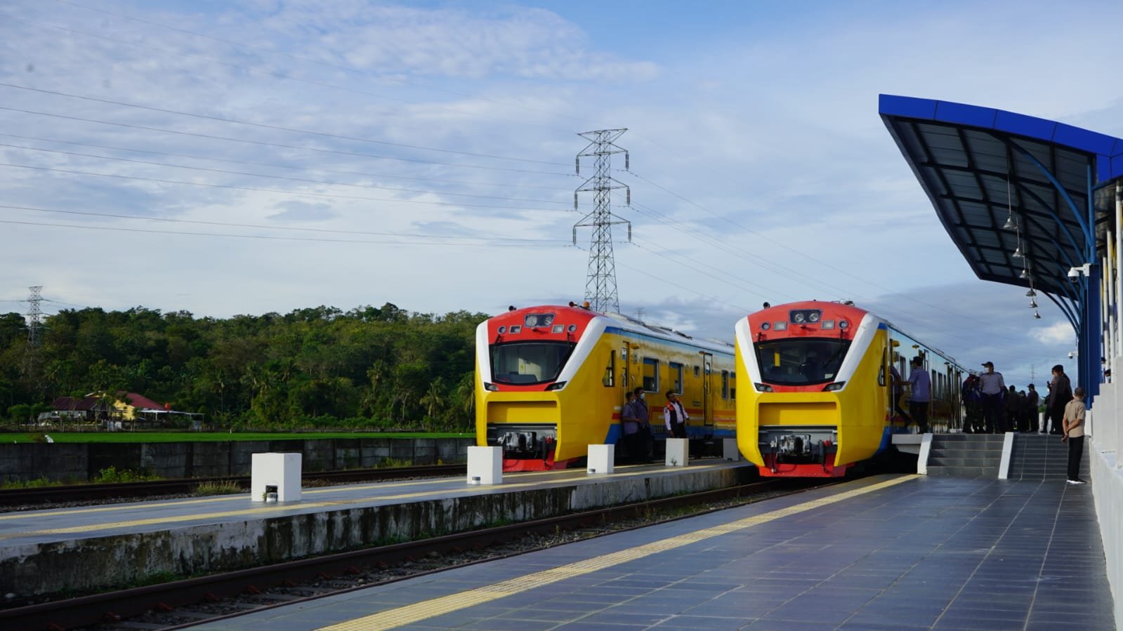 Siap-siap Sambut Kereta Api Makassar-Parepare