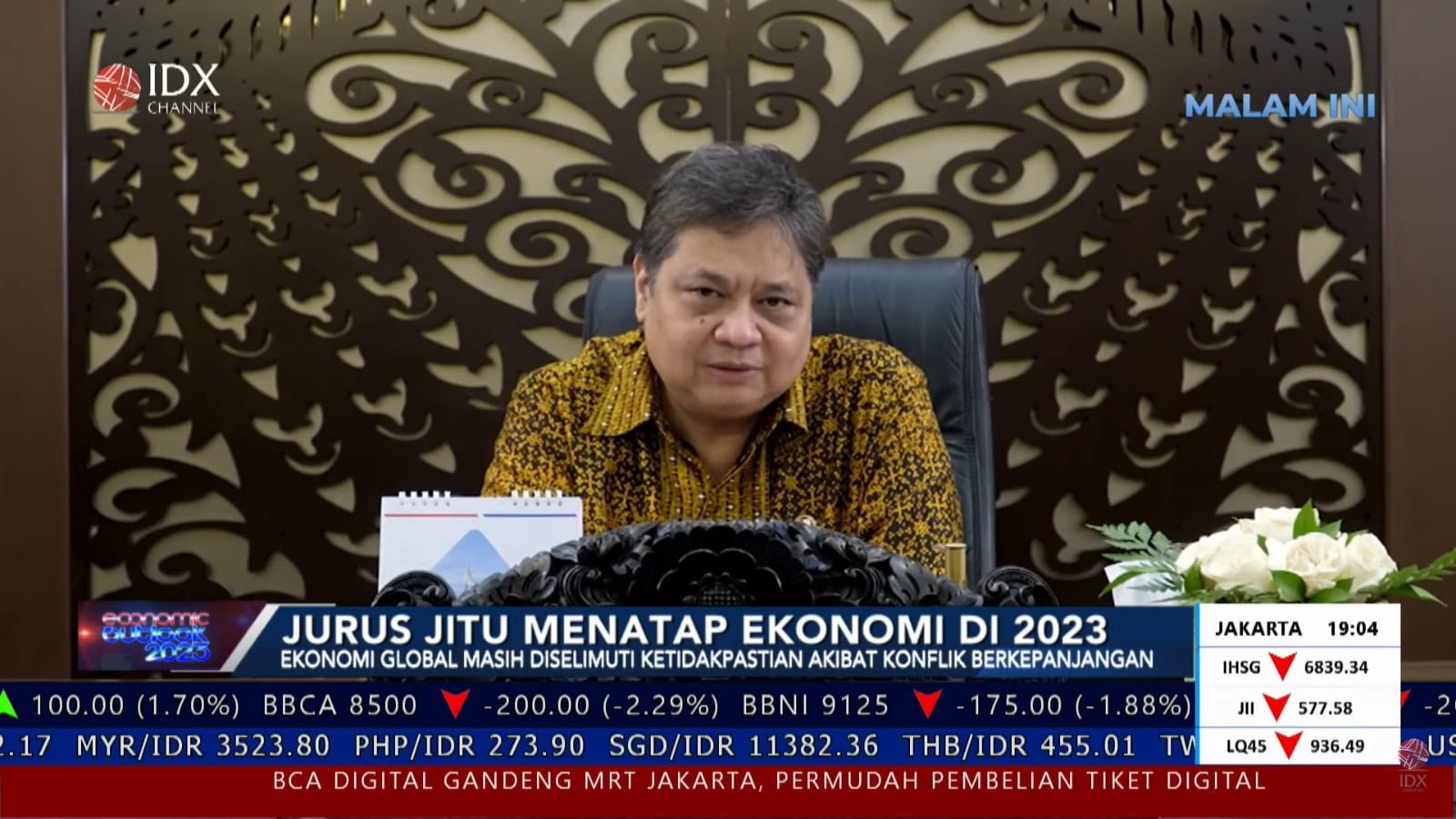 Pemerintah Siapkan Kebijakan Utama Untuk Mitigasi Risiko Potensi Krisis Global