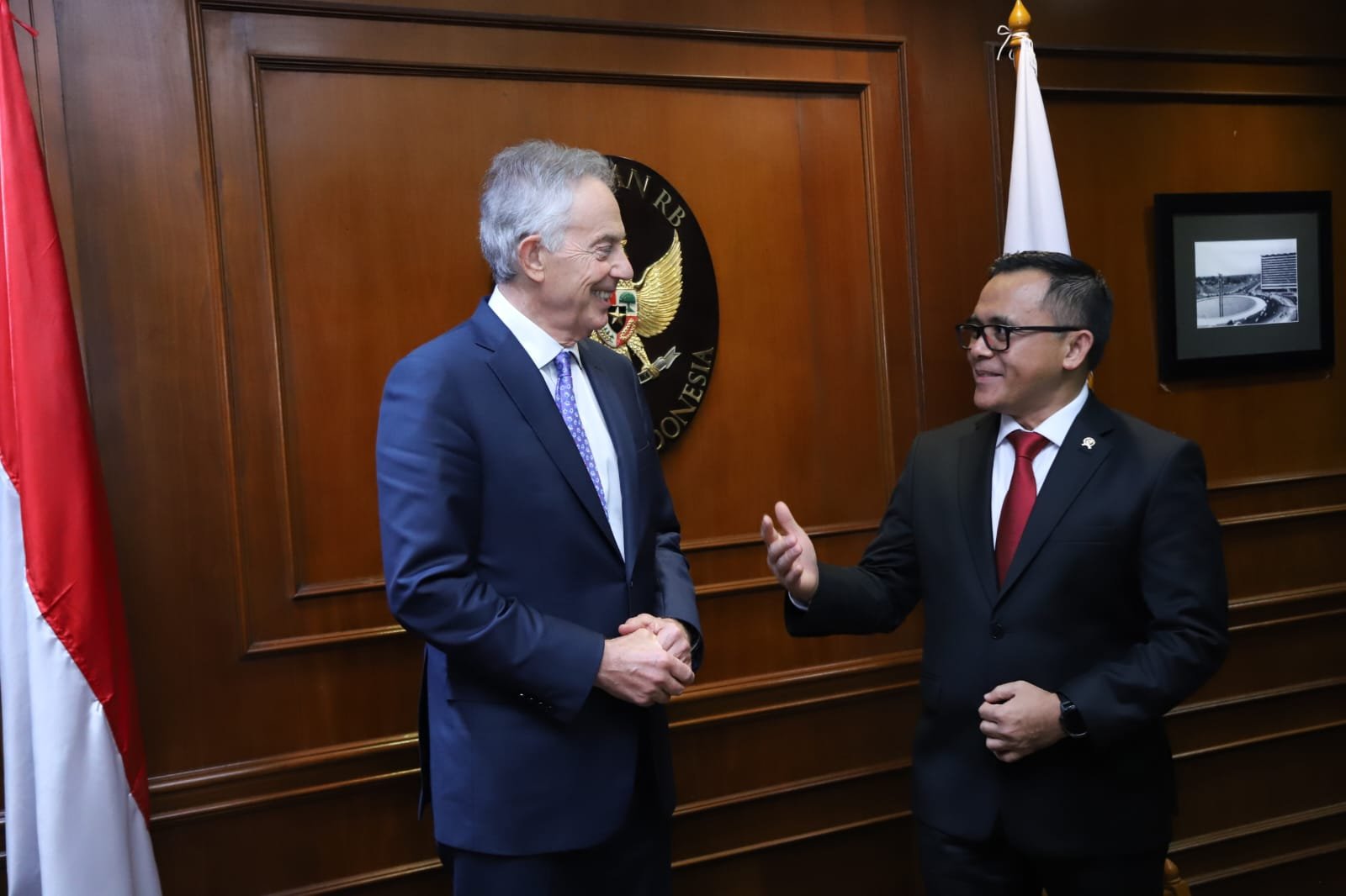 Tony Blair Dukung Digitalisasi Layanan Publik di Indonesia