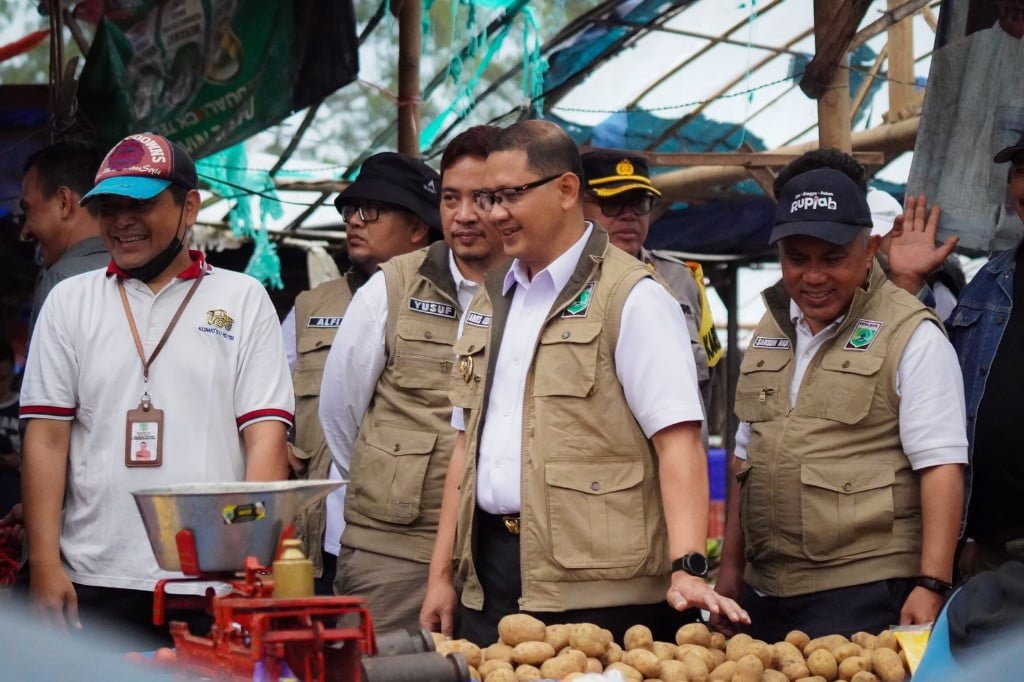 Jelang Bulan Suci Ramadhan, Pj Wali Kota Sidak Pasar Relokasi
