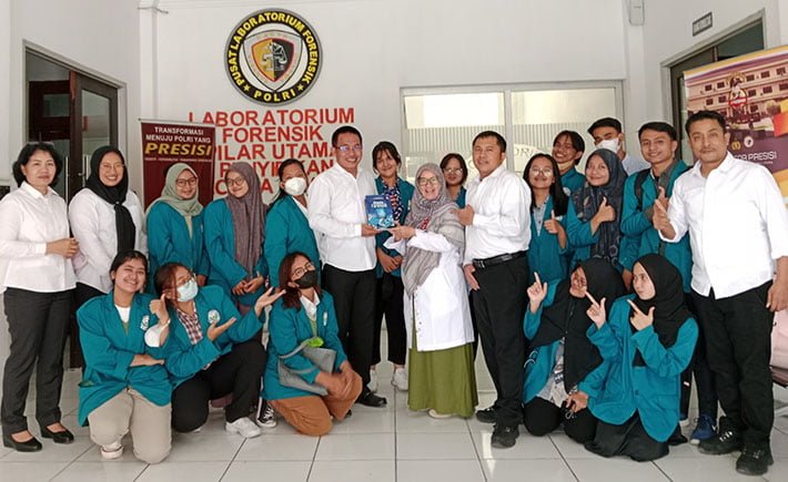 Laboratorium Forensik POLDA Sumatera Menjadi Tempat Belajar Mahasiswa Kimia FMIPA