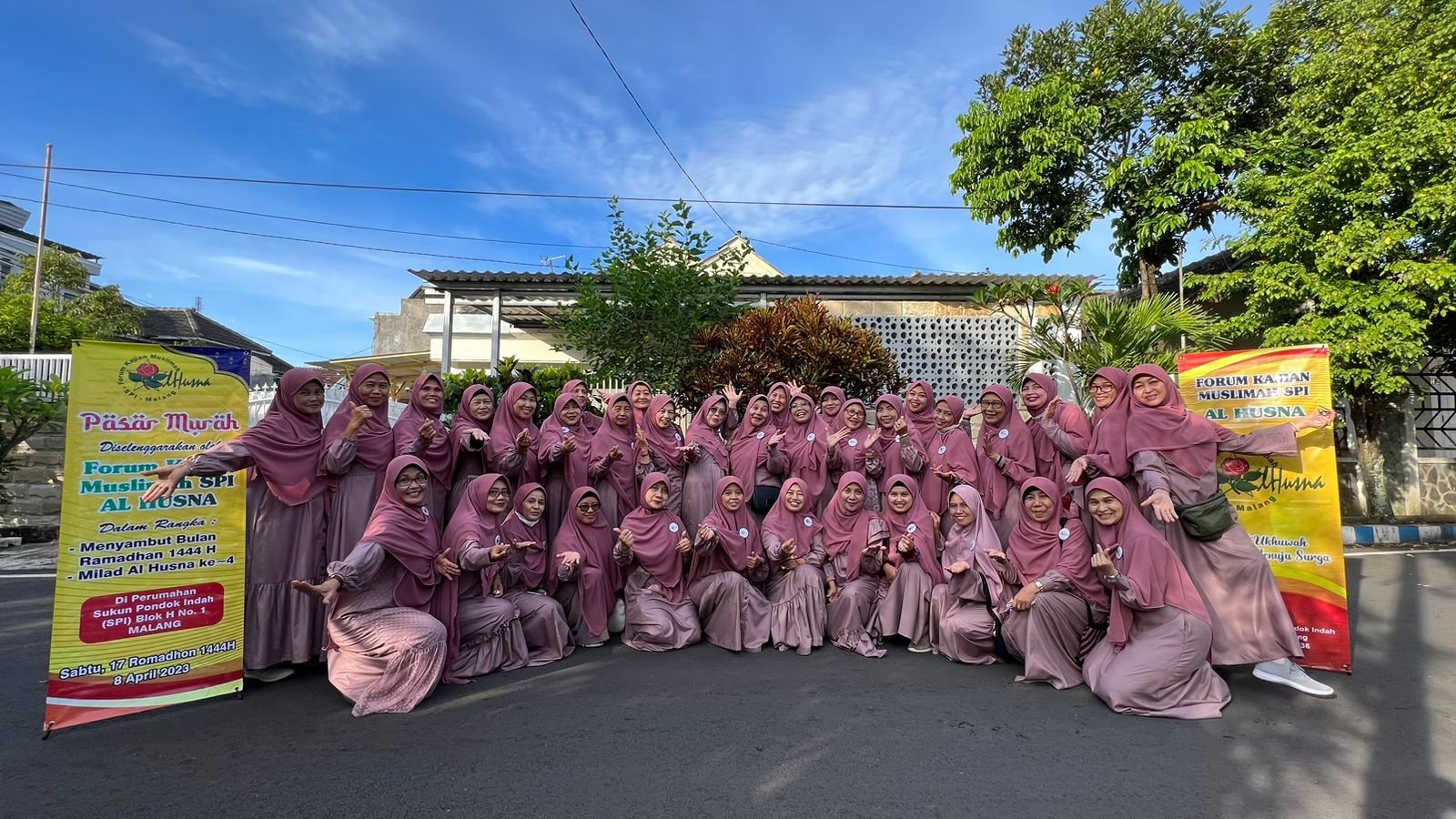 Forum Kajian Muslimah Al Husna Perum Sukun Pondok Indah Gelar Pasar Murah Ramadan, Siapkan 300 Paket