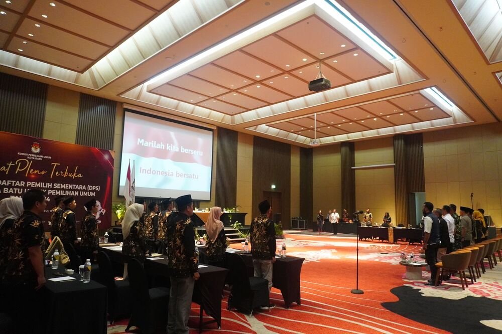 KPU Kota Batu Gelar Rapat Pleno Terbuka
