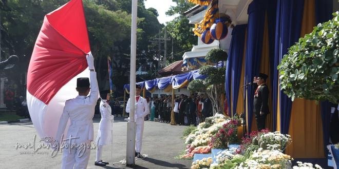 Pemkot Malang Gelar Upacara Peringatan Hari Pendidikan Nasional