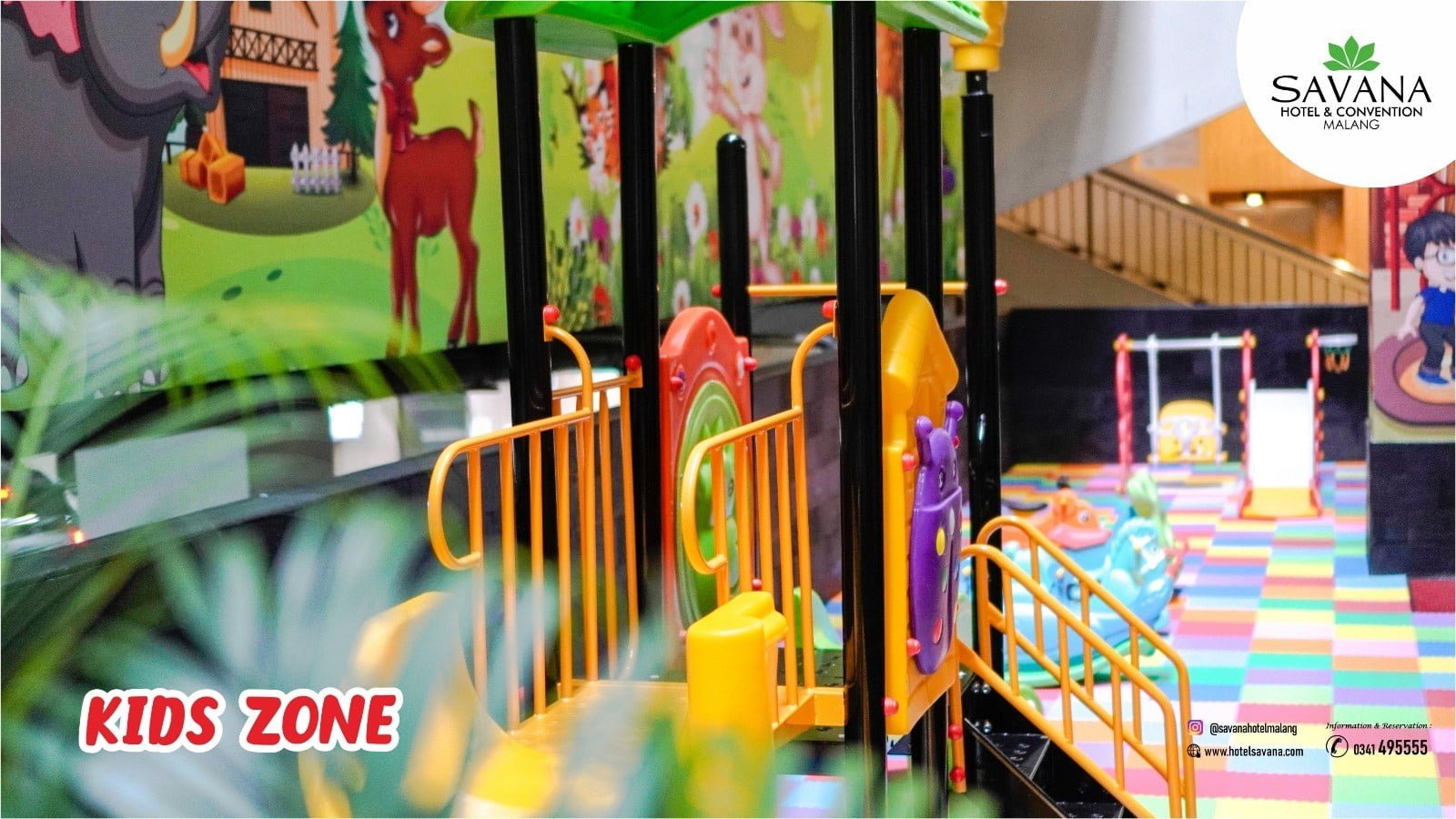 Fasilitas Baru! KIDS ZONE Savana Hotel Malang