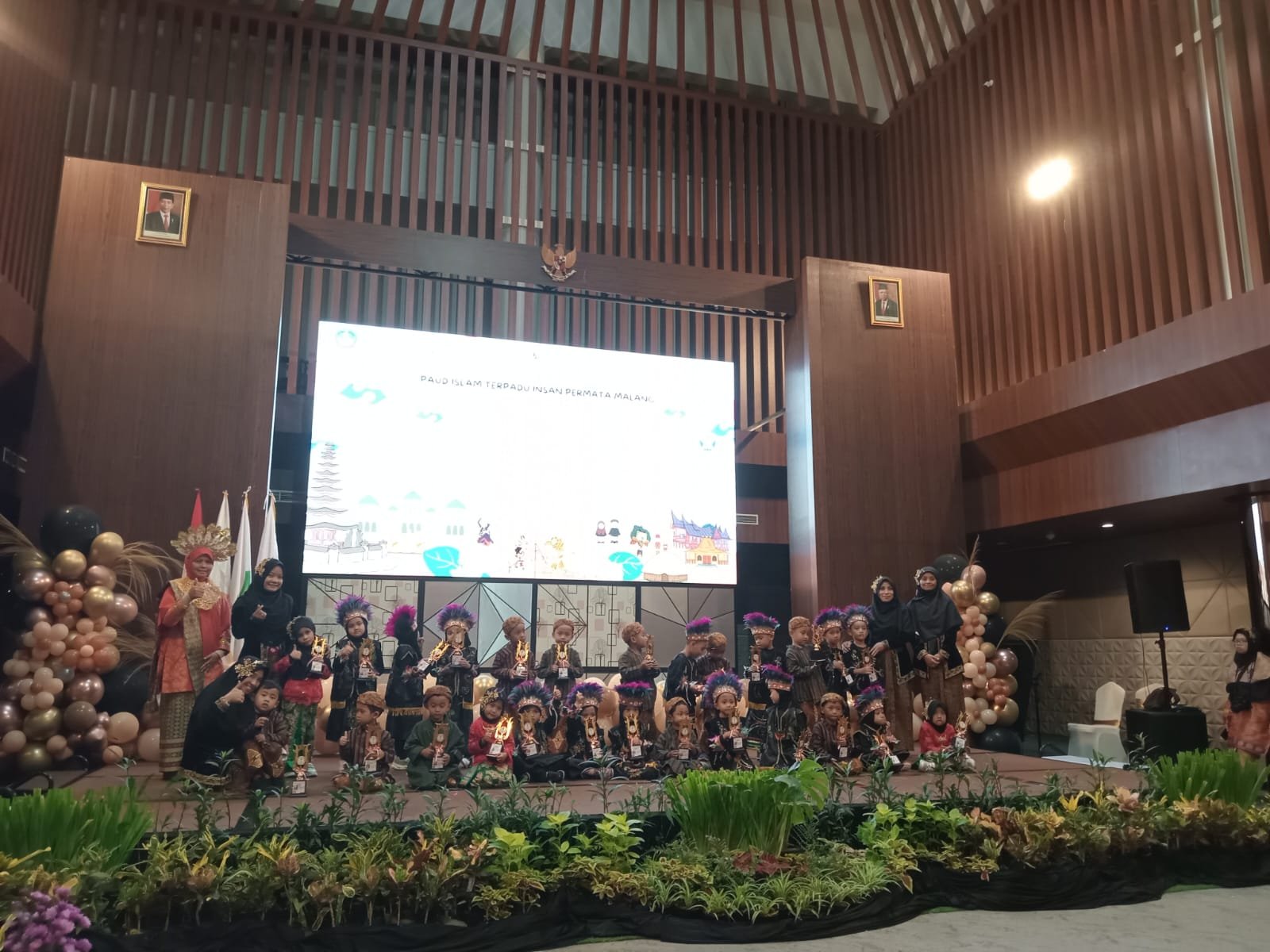 Sebanyak 104 Siswa PAUD Islam Terpadu Insan Permata Ikuti Pisah Kenang