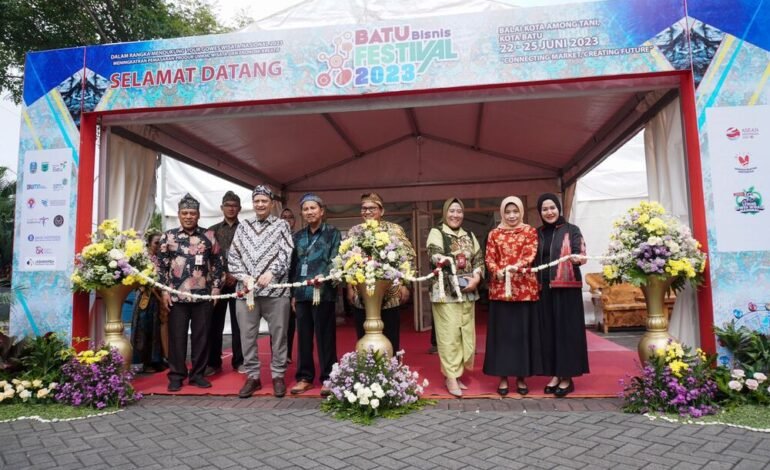 Festival Bisnis Batu 2023 Resmi Dibuka