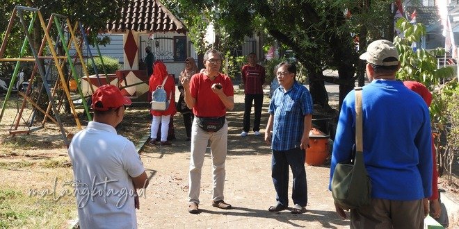 Tim Juri Lomba Kampung Berhias Lakukan Kunjungan Lapangan RW 13 Kelurahan Pandanwangi