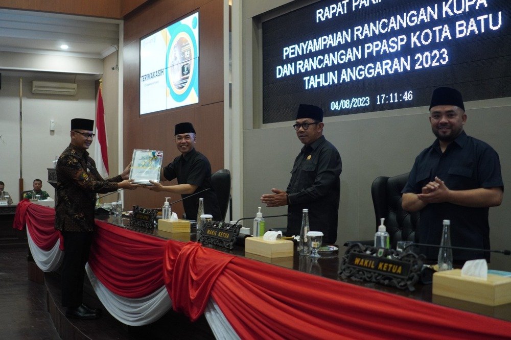 Paparan Pj. Wali Kota Batu Mengenai Prioritas Perubahan Anggaran PPAS P-APBD 2023