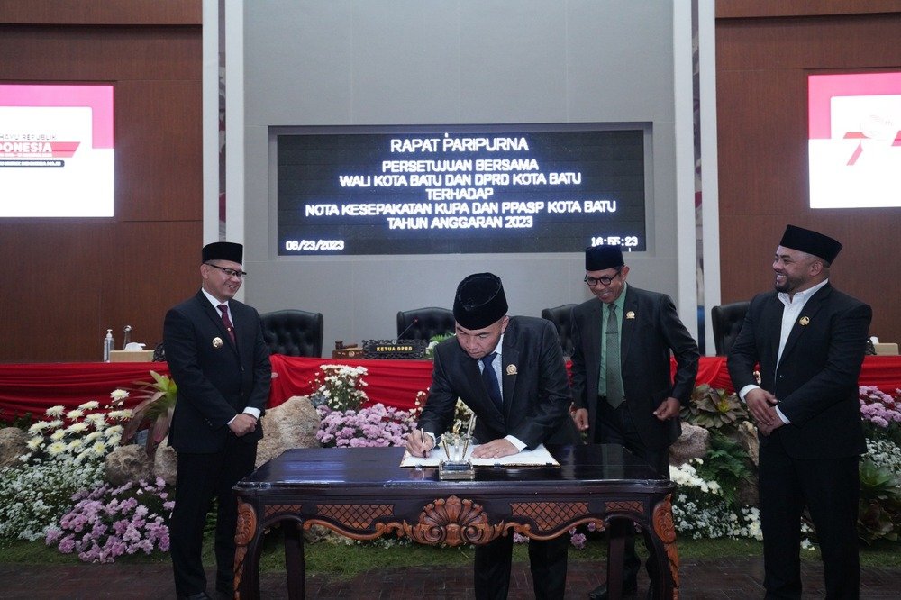 Rapat Paripurna DPRD Kota Batu Setujui Perubahan Anggaran 2023: Fokus pada Pembangunan dan Peningkatan Pendapatan