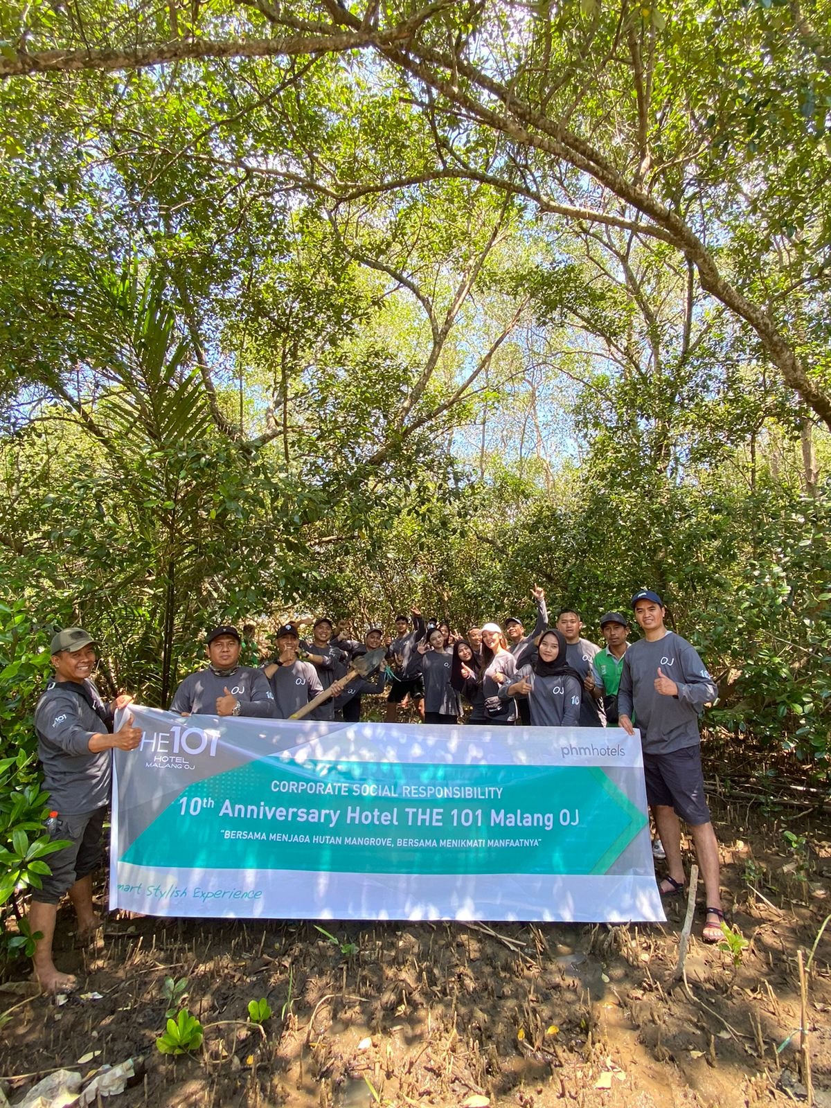 Hotel The 1O1 Malang OJ Ikut Serta Lestarikan Hutan Mangrove