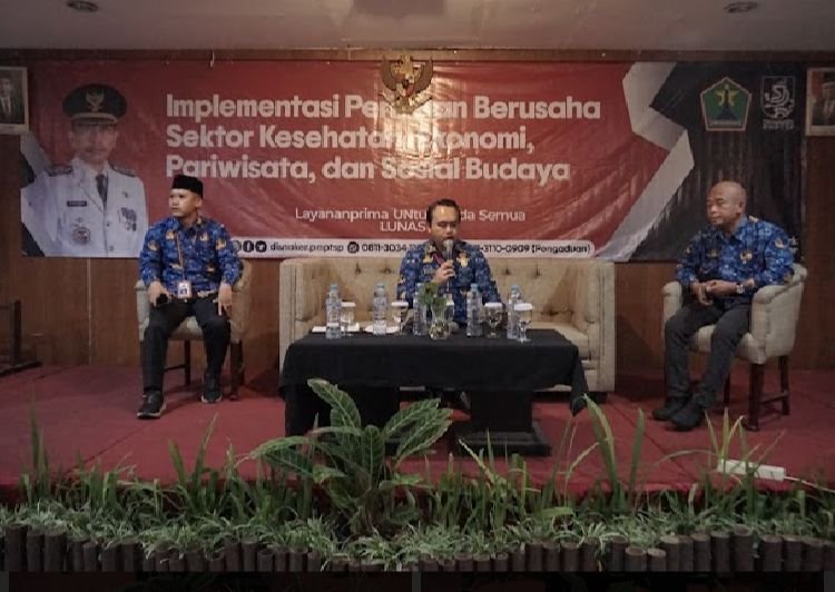 Dinas Tenaga Kerja, Penanaman Modal, dan Pelayanan Terpadu Satu Pintu Kota Malang Sosialisasi Implementasi Perizinan Berusaha