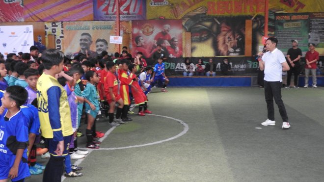 Penjabat Wali Kota Malang Dorong Bakat Muda Melalui Turnamen Futsal SD/MI