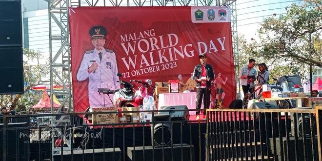 Kesehatan dan Kebugaran Masyarakat Jadi Fokus Utama dalam Malang World Walking Day 2023