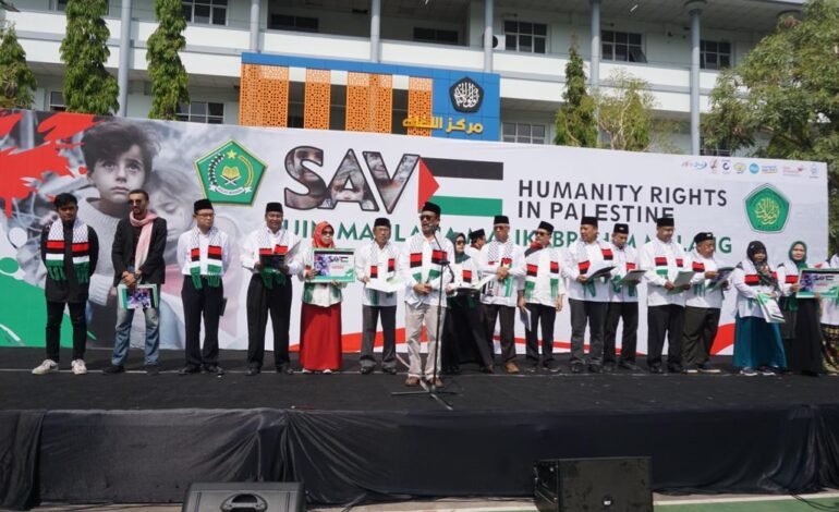 UIN Maliki Malang Gelar Deklarasi Dukungan Kemerdekaan Palestina