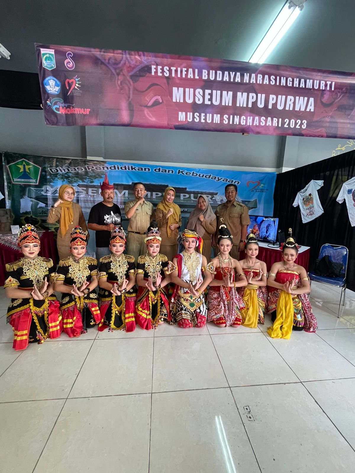 Dinas Pendidikan dan Kebudayaan Kota Malang Ikuti Festival Budaya Narasinghamurti Kabupaten Malang