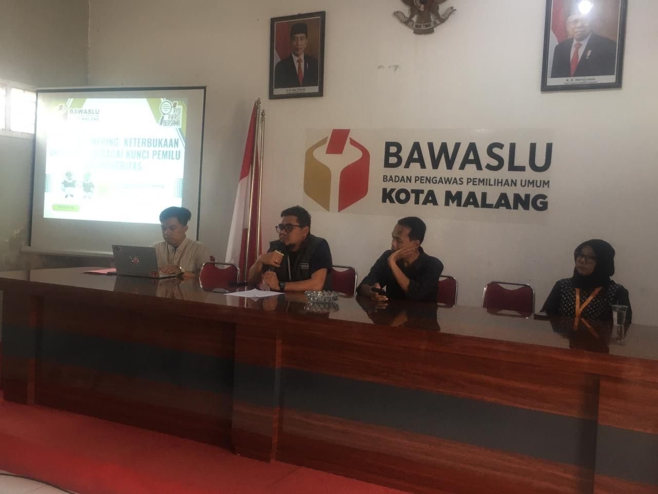 Pers Conference Hasil Pengawasan DPTb, DPK dan Pemilih TMS Pasca Penetapan DPT