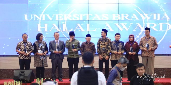 Wakil Presiden Ma’ruf Amin Resmikan UB Halal Metric dan UB Halal Center