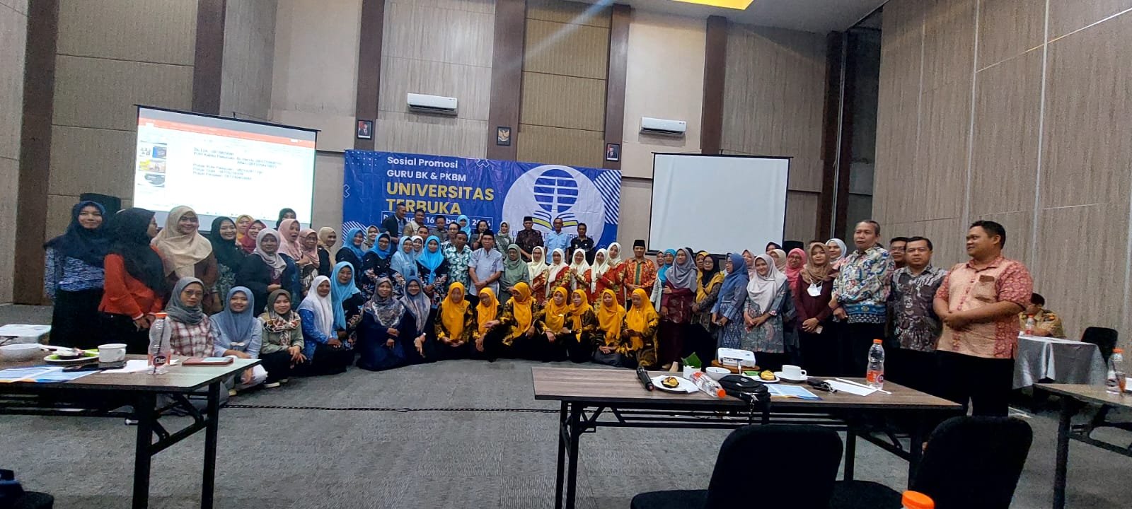 Antusiasme Guru BK Se Kota Pasuruan Ikuti Sosialisasi Promosi UT Malang