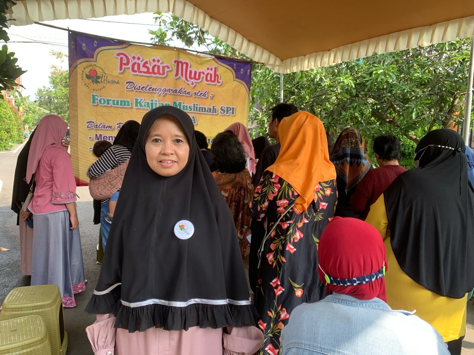Al Husna Berbagi Kebahagiaan di Milad ke-5 dengan Pasar Murah