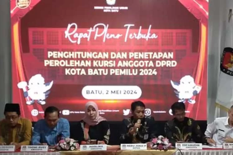 KPU Kota Batu Tetapkan 30 Calon Terpilih DPRD Pemilu 2024