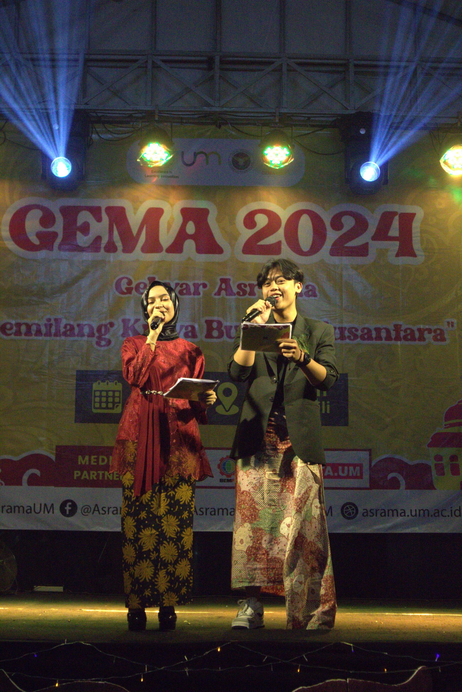 GEMA 2024: Malam Puncak Memunculkan Talenta-talenta Baru Warga Asrama UM!