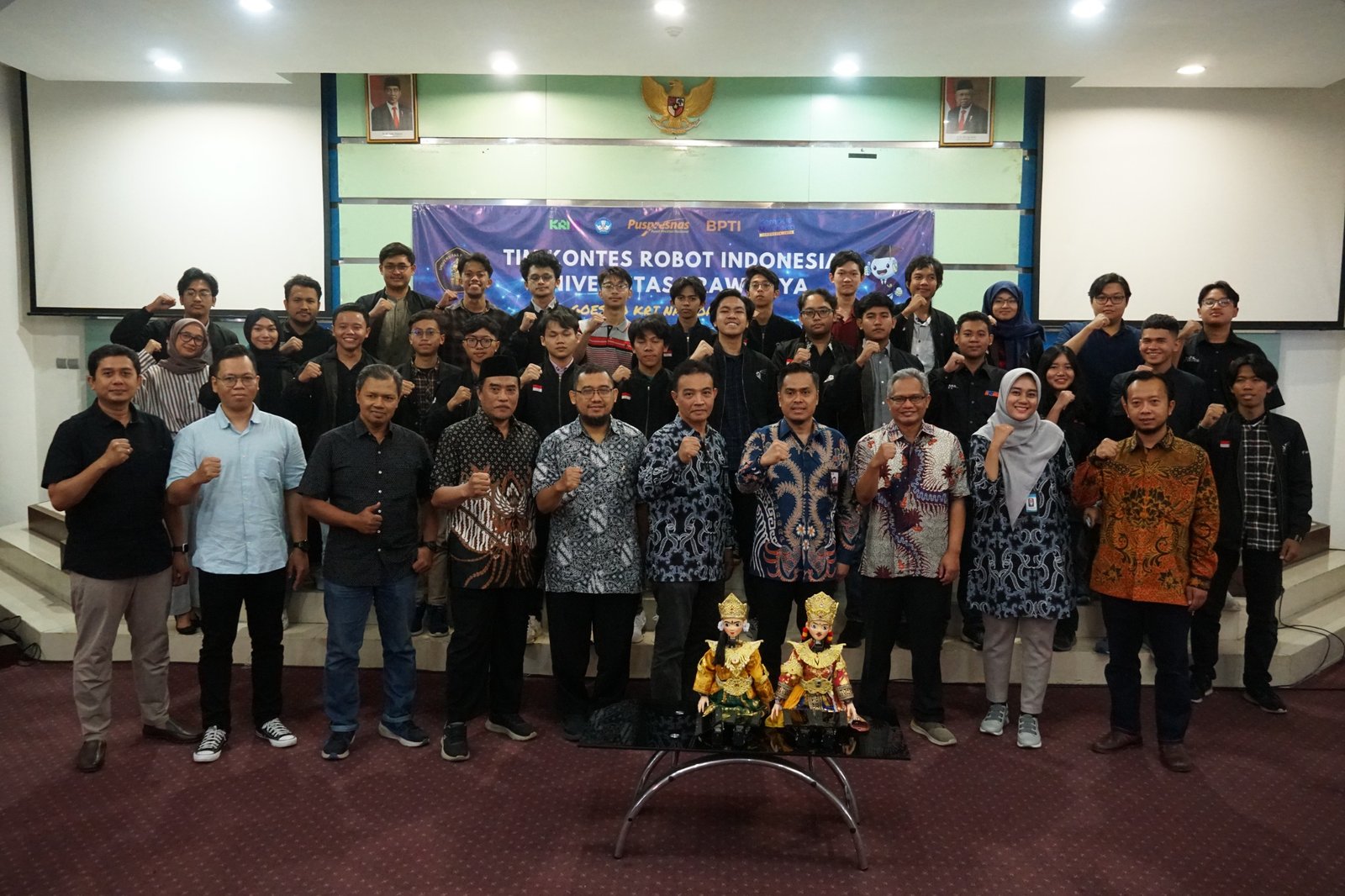 Universitas Brawijaya Siap Berkompetisi di Kompetisi Robot Indonesia 2024