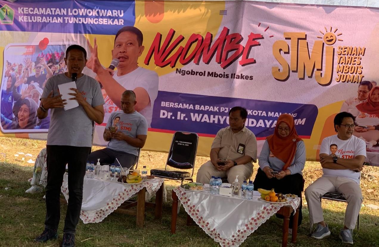 STMJ Sukses Jalin Keakraban PJ Walikota Malang dan Warga Kelurahan Tunjungsekar
