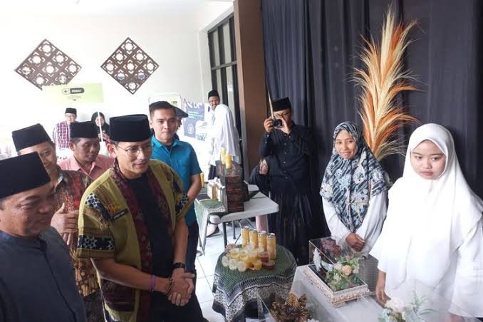 Sandiaga Uno Dorong Santri menjadi Pemain Ekonomi di Pesantren Malang