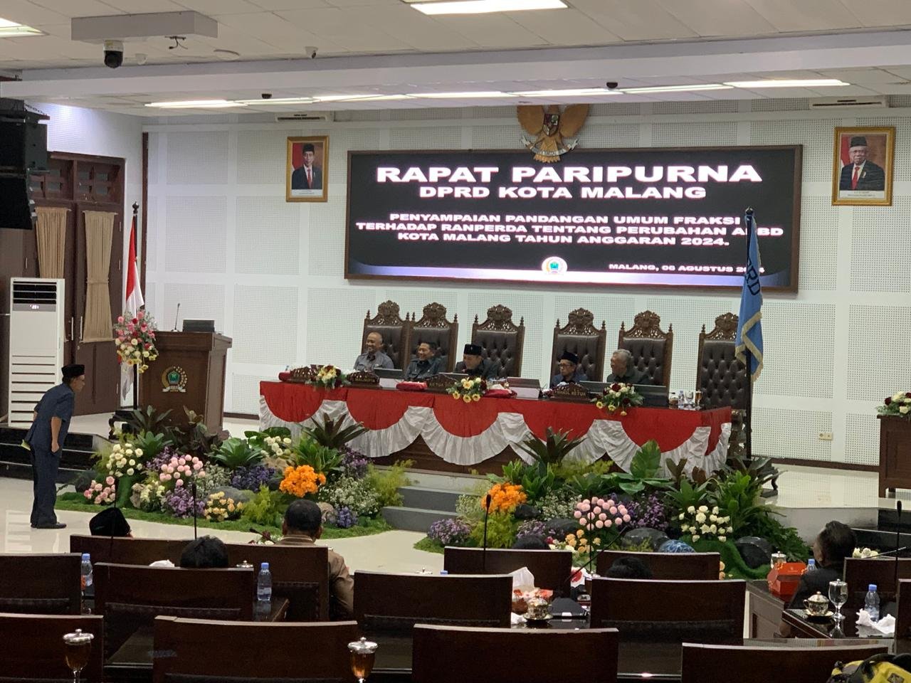 Fraksi DPRD Kota Malang Soroti Peningkatan Target Pajak Dalam Perubahan APBD 2024
