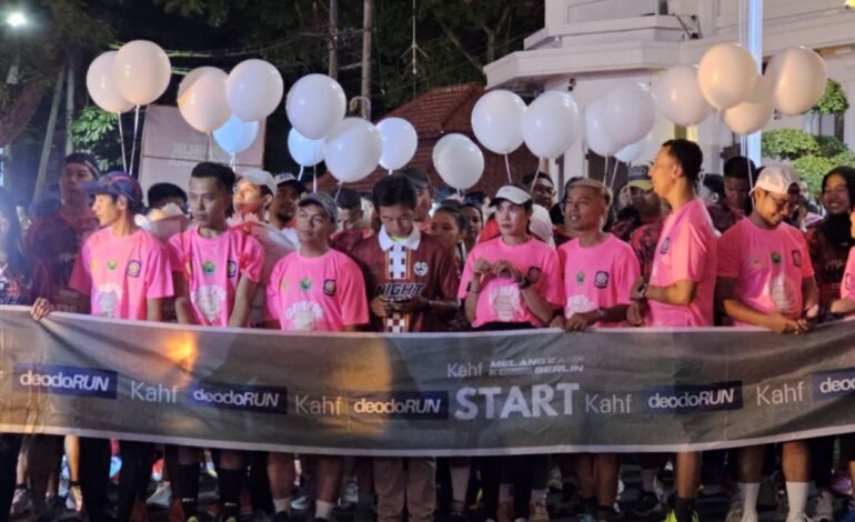 700 Peserta Ambil Bagian dari Malang Night Run 2024