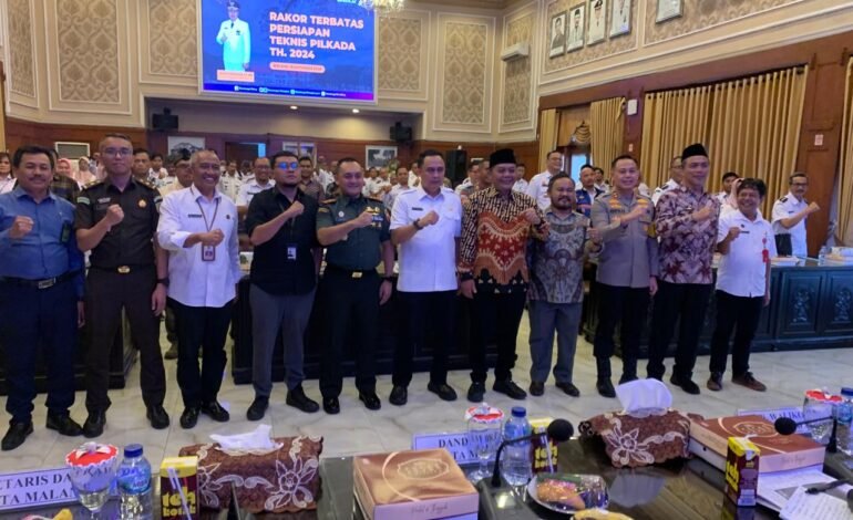 Bakesbangpol Kota Malang Gelar Rakor Terkait Pilkada Mendatang