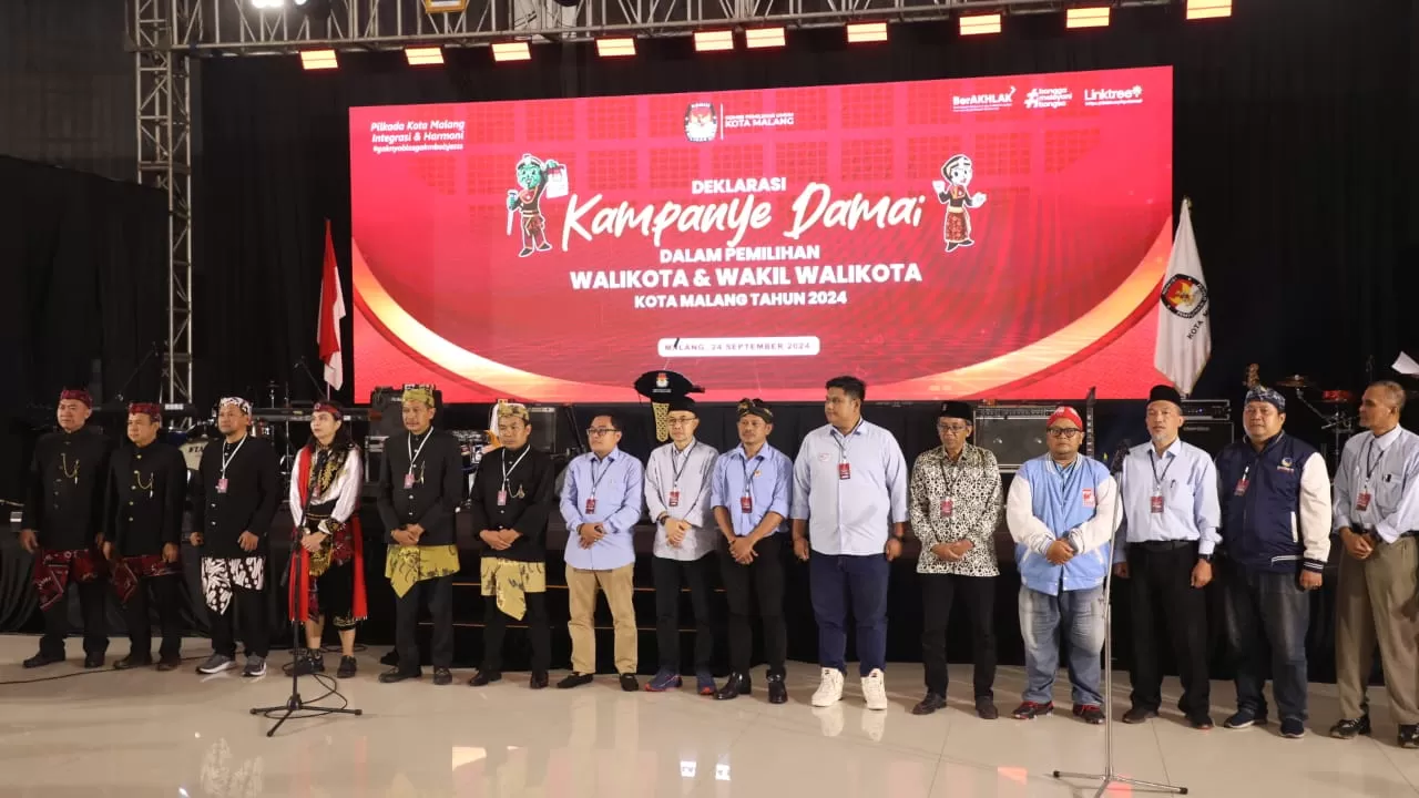 Malang Siap Pilkada : Deklarasi Kampanye Damai 2024