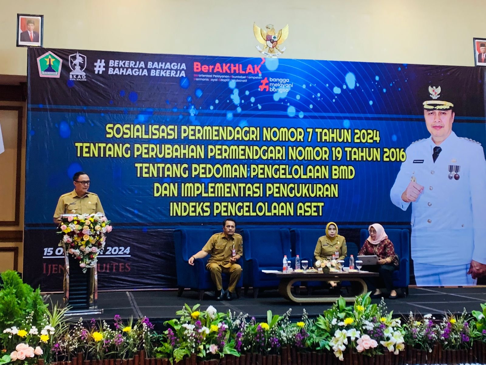 PJ Wali Kota Malang Tekankan Pentingnya Pengelolaan Aset Daerah dalam Sosialisasi Permendagri No. 7 Tahun 2024