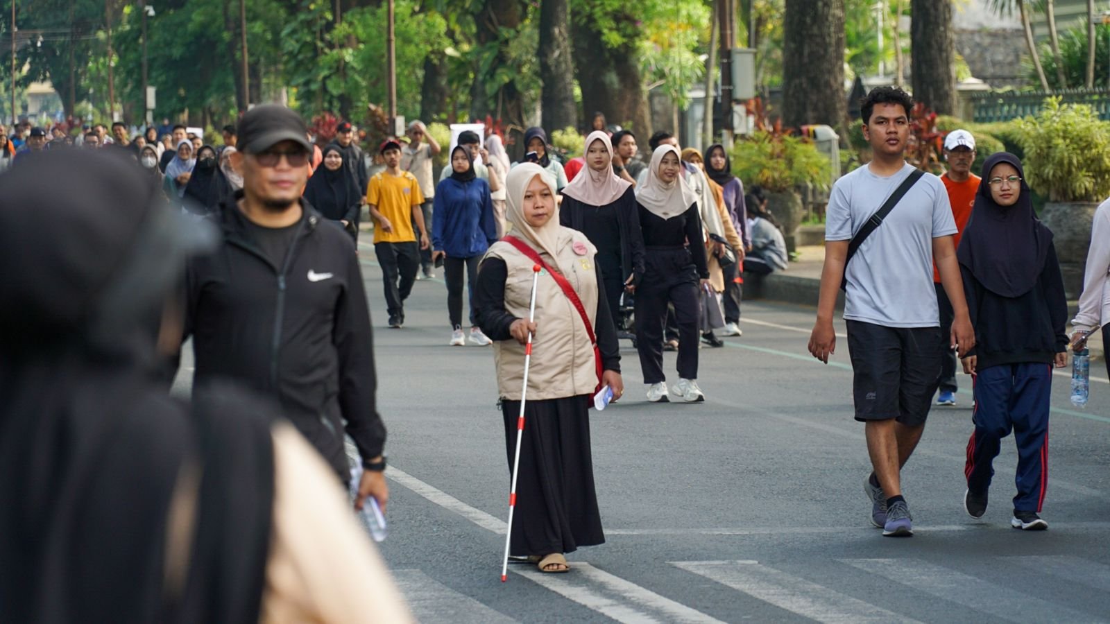 Hari Tongkat Putih sebagai Pembelajaran Ruang Terbuka untuk Warga Kota Malang